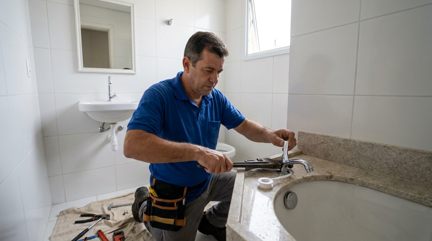 Instalação de torneira de cozinha em Macapá‑AP