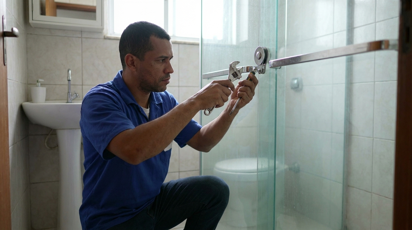 Manutenção e reparo de box de vidro perto de mim em Macapá‑AP